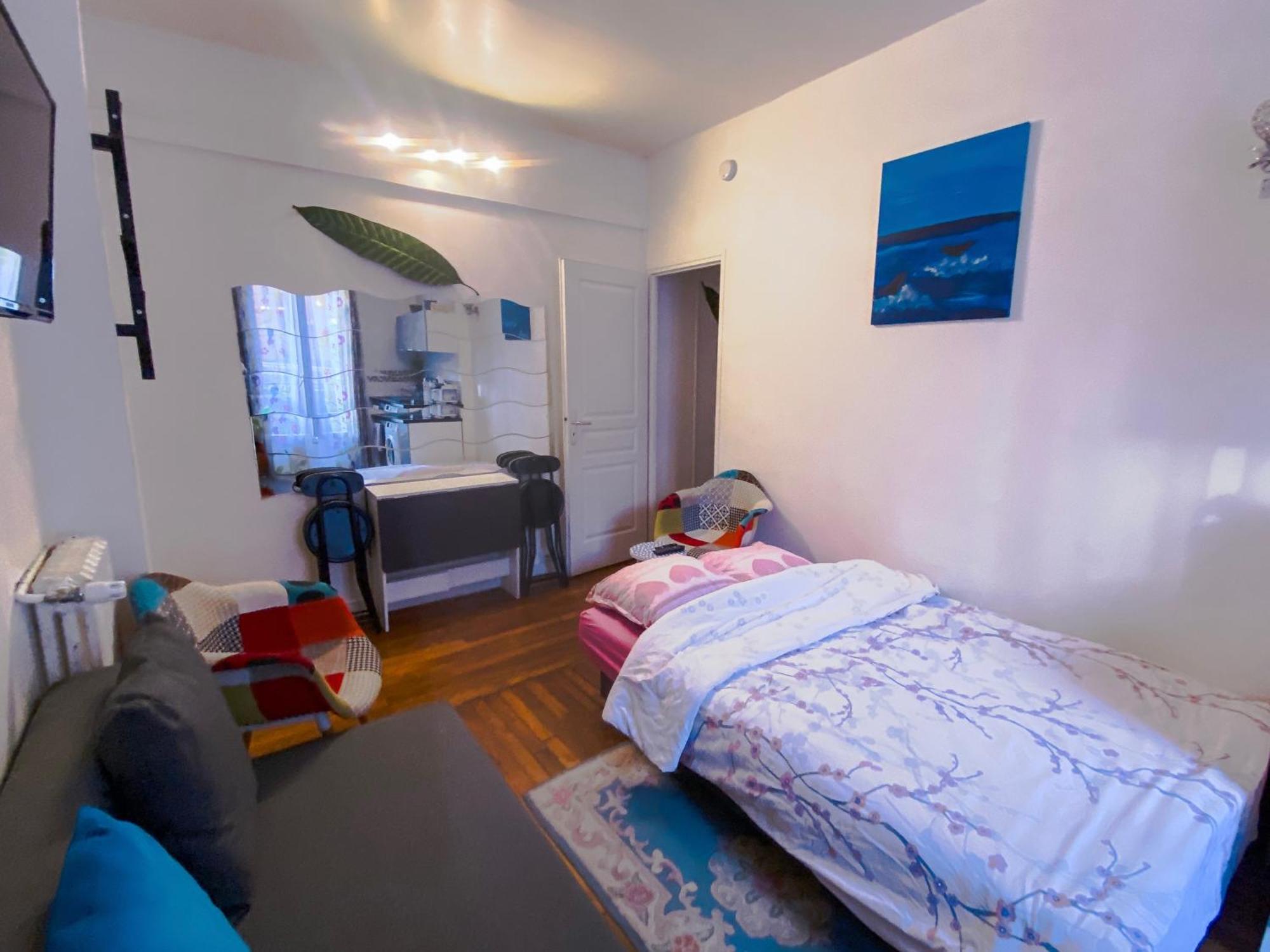 Nice Apartment Ideal To Visit Paris كليشي المظهر الخارجي الصورة
